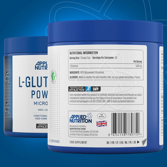 L-Glutamine Pure, Applied Nutrition, 250g