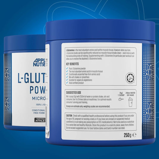 L-Glutamine Pure, Applied Nutrition, 250g