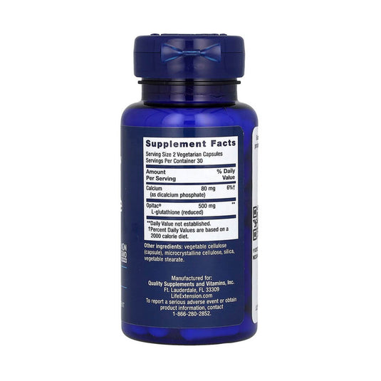 L-Glutathione (Reduced) , 250 mg, Life Extension, 60 capsule