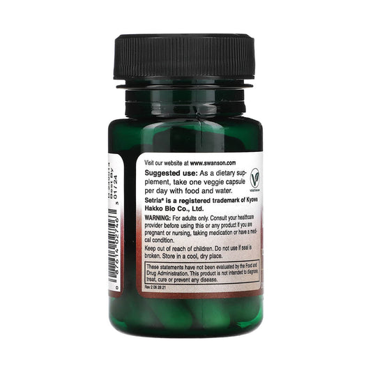 L-Glutathione 200 mg with CoQ10, 100 mg, Swanson, 30 capsule SWU746