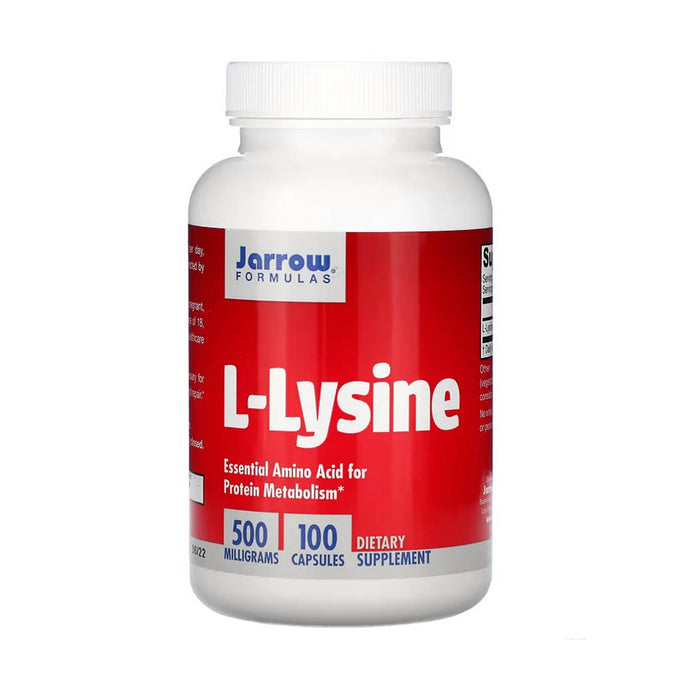 L-Lysine (Lizina), 500 mg, Jarrow Formulas, 100 capsule