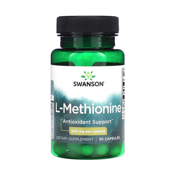 L-Methionine, 500 mg, Swanson, 30 capsule SW1121