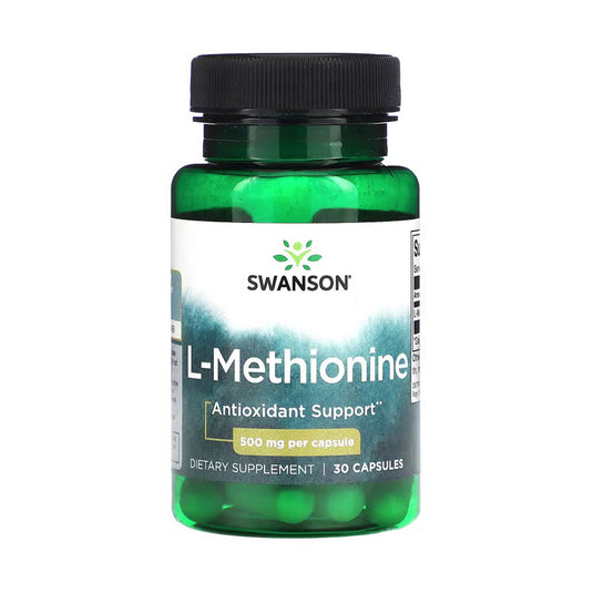 L-Methionine, 500 mg, Swanson, 30 capsule SW1121