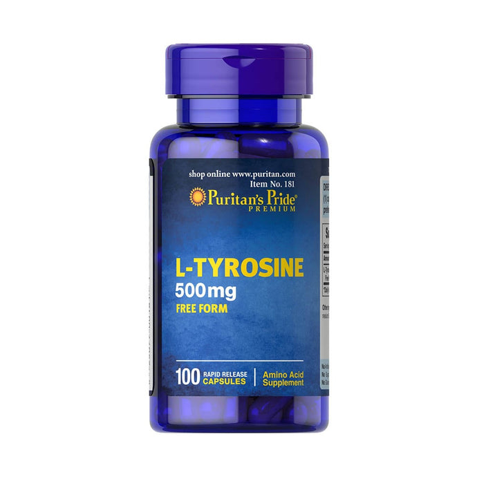 L-Tyrosine, 500 mg, Puritans Pride, 100 capsule