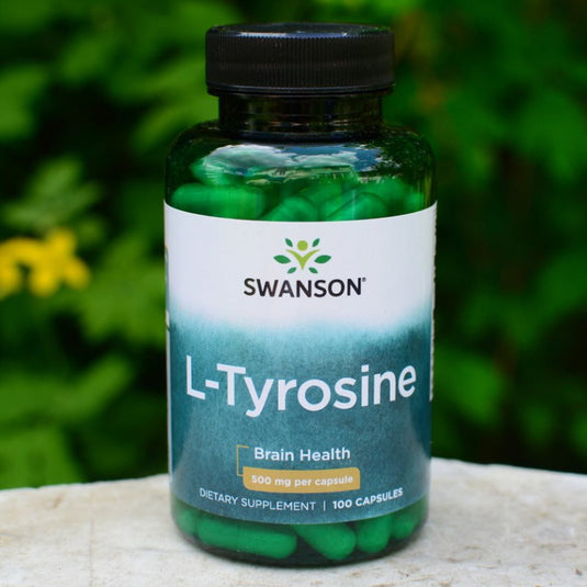 L-Tyrosine, 500mg, Swanson, 100 capsule SW855