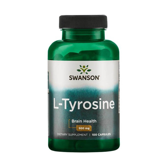 L-Tyrosine, 500mg, Swanson, 100 capsule SW855