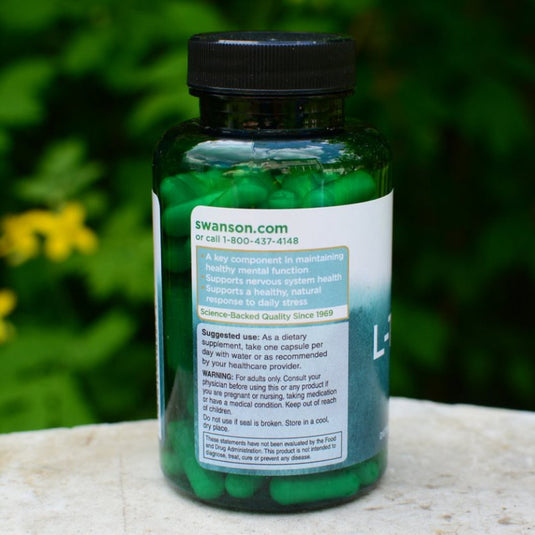 L-Tyrosine, 500mg, Swanson, 100 capsule SW855