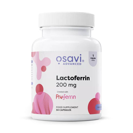 Lactoferrin (Imunitate si Sanatate Digestiva), 200 mg, Osavi, 30 capsule