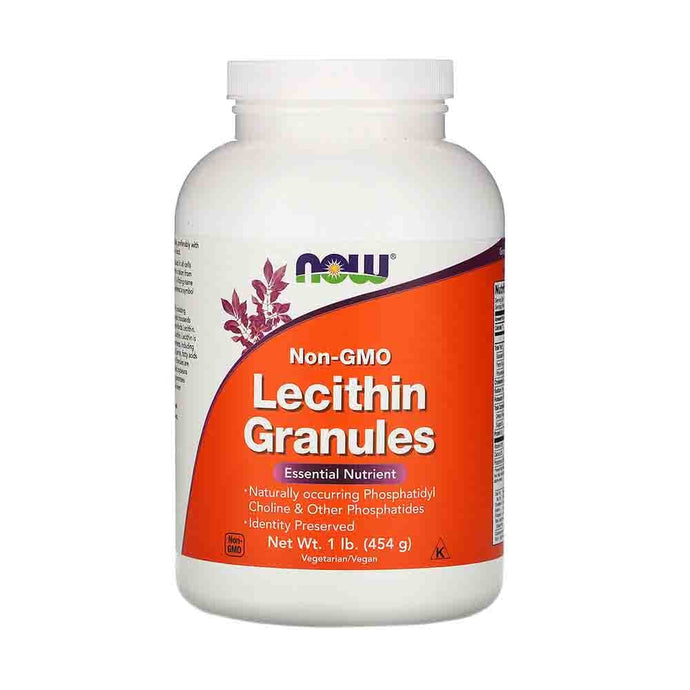 Lecithin Granules (Lecitina Granule), Now Foods, 454g