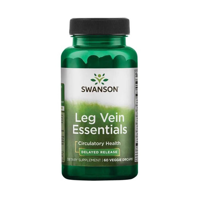 Leg Vein Essentials (Esentiale Picioare Obosite), Swanson, 60 capsule SWC093