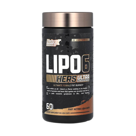 LIPO 6 Hers, Ultra Concentrate, Nutrex Research, 60 Liqui-Caps