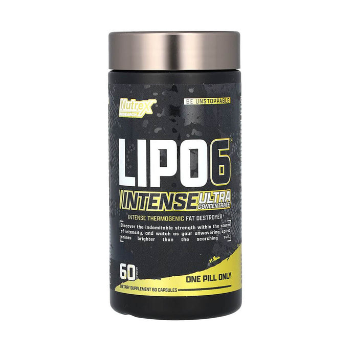 LIPO 6 Intense, Ultra Concentrate, Nutrex Research, 60 Capsule
