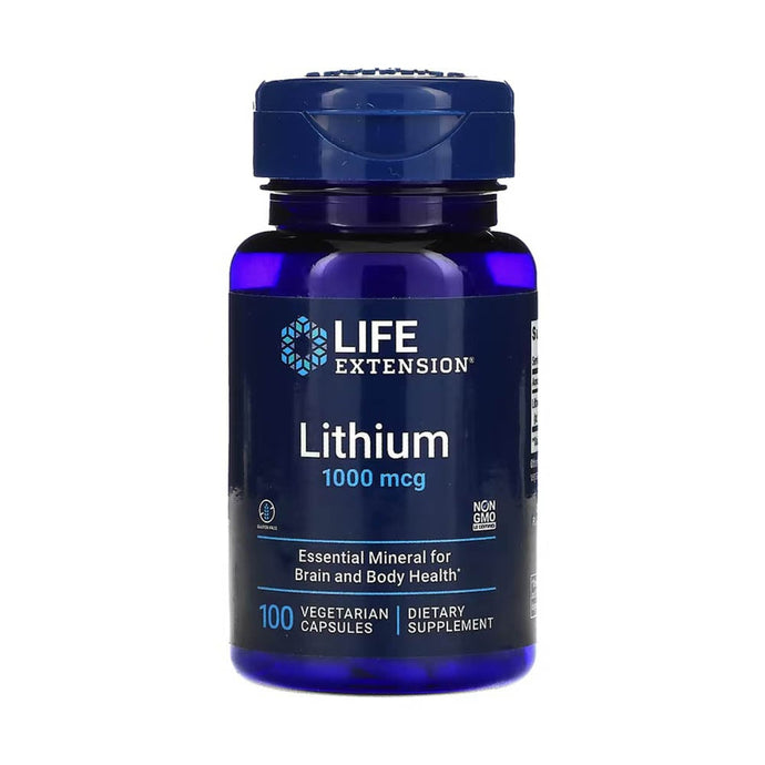 Lithium Orotate, 1000 mcg, Life Extension, 100 capsule