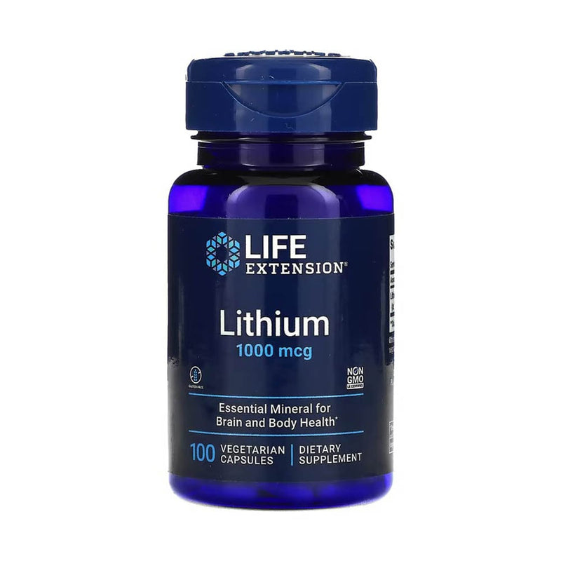 Încărcați imaginea în vizualizatorul Galerie, Lithium Orotate, 1000 mcg, Life Extension, 100 capsule
