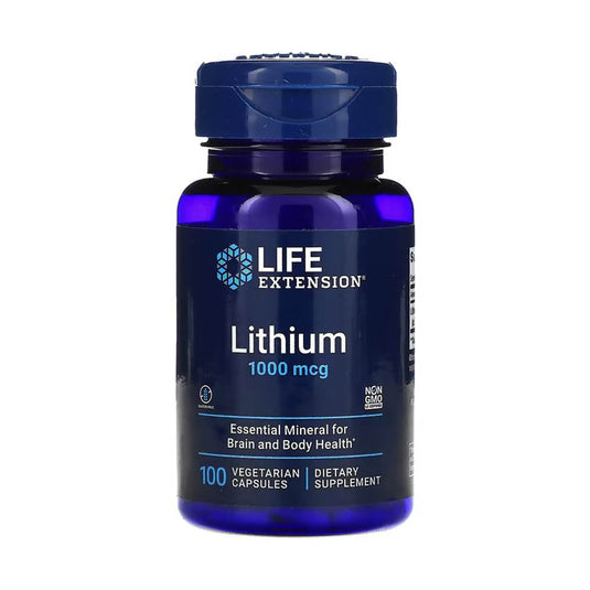 Lithium Orotate, 1000 mcg, Life Extension, 100 capsule