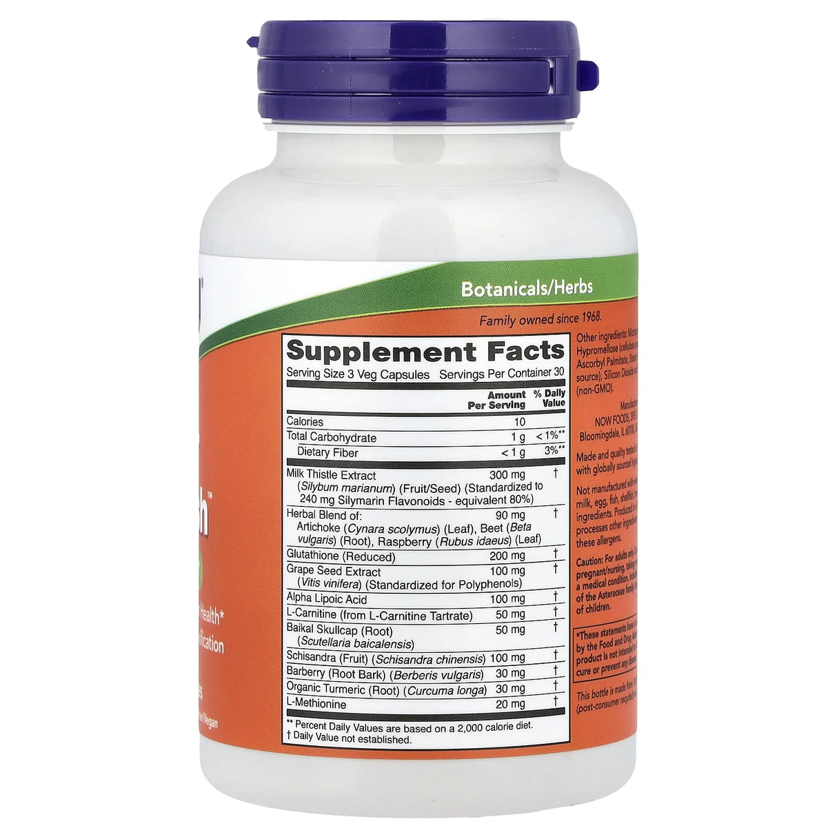 Liver Refresh (Protector Hepatic), Now Foods, 90 capsule