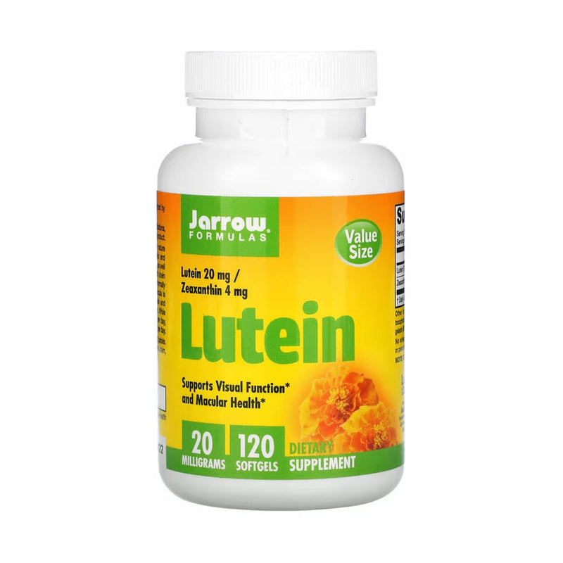 Încărcați imaginea în vizualizatorul Galerie, Lutein 20 mg, Zeaxanthin 4 mg, Jarrow Formulas, 60 softgels
