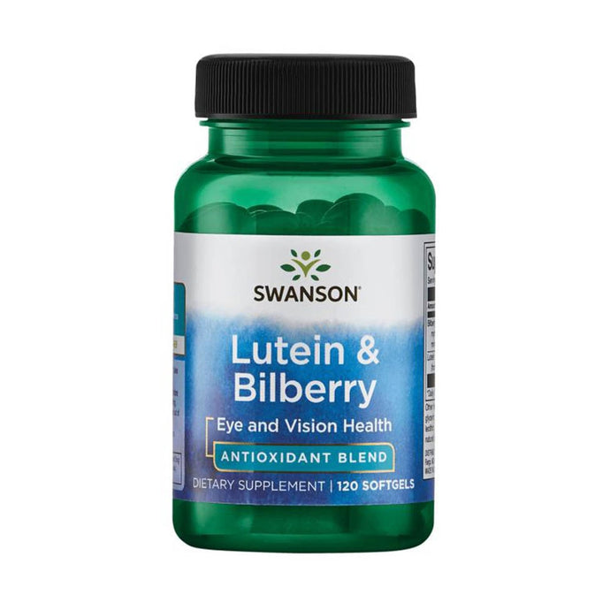 Lutein & Bilberry (Ochi si Vedere) Swanson, 120 softgels SWU990