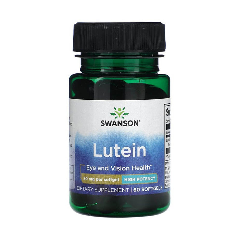 Încărcați imaginea în vizualizatorul Galerie, Lutein (Ochi si Vedere) 10 mg, Swanson, 60 softgels SWU979

