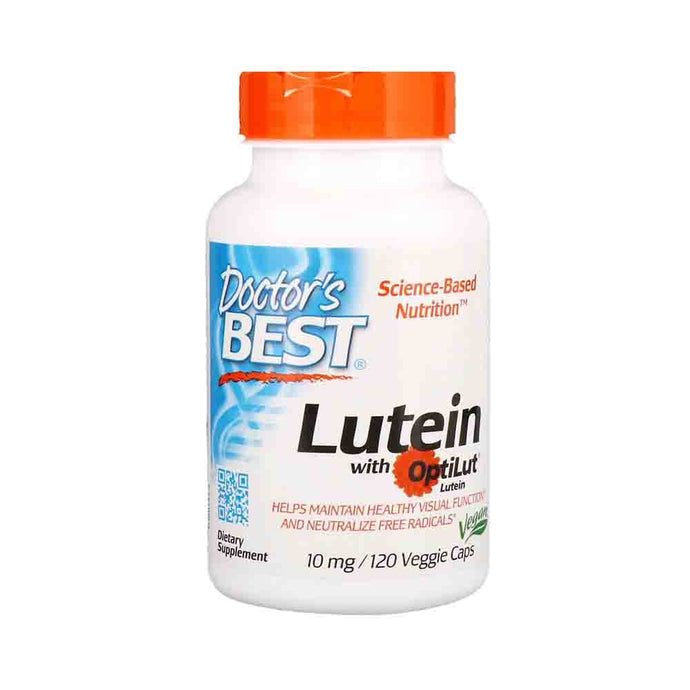 Lutein with Zeaxanthin OptiLut, 10mg, Doctor's Best, 120 capsule
