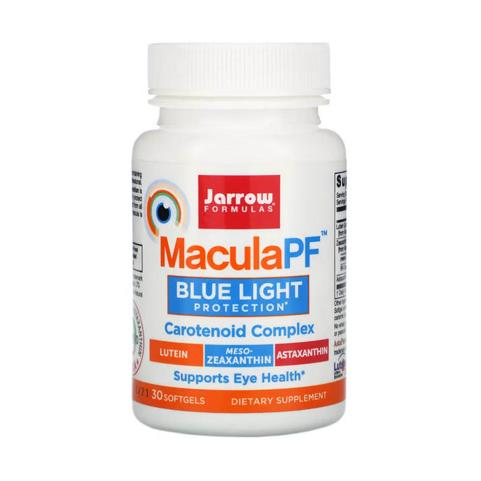Macula PF, Lutein, Zeaxanthin, Astaxanthin, Jarrow Formulas, 30 softgels