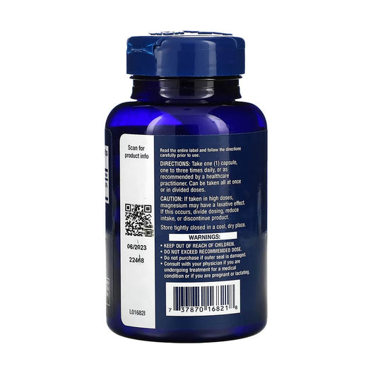Magnesium Citrate, 100 mg, Life Extension, 100 capsule