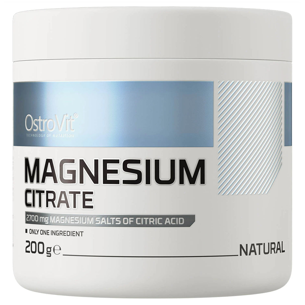 Magnesium Citrate Powder, OstroVit, 200g