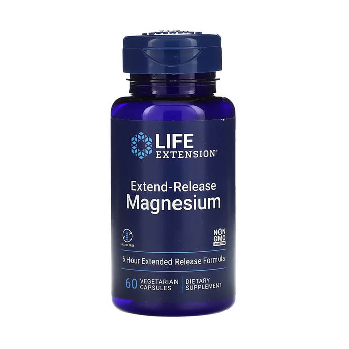 Magnesium Extend-Release, 250 mg, Life Extension, 60 capsule