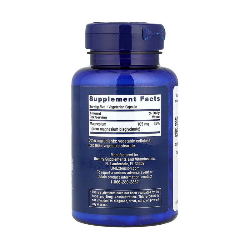 Încărcați imaginea în vizualizatorul Galerie, Magnesium Glycinate, 105 mg, Life Extension, 90 capsule
