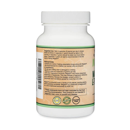 Magnesium L-Threonate (Magtein), 2000 mg, Double Wood Supplements, 100 capsule