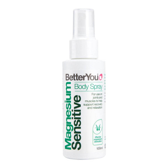 Magnesium Oil Sensitive Spray (Transdermic), BetterYou, 100ml