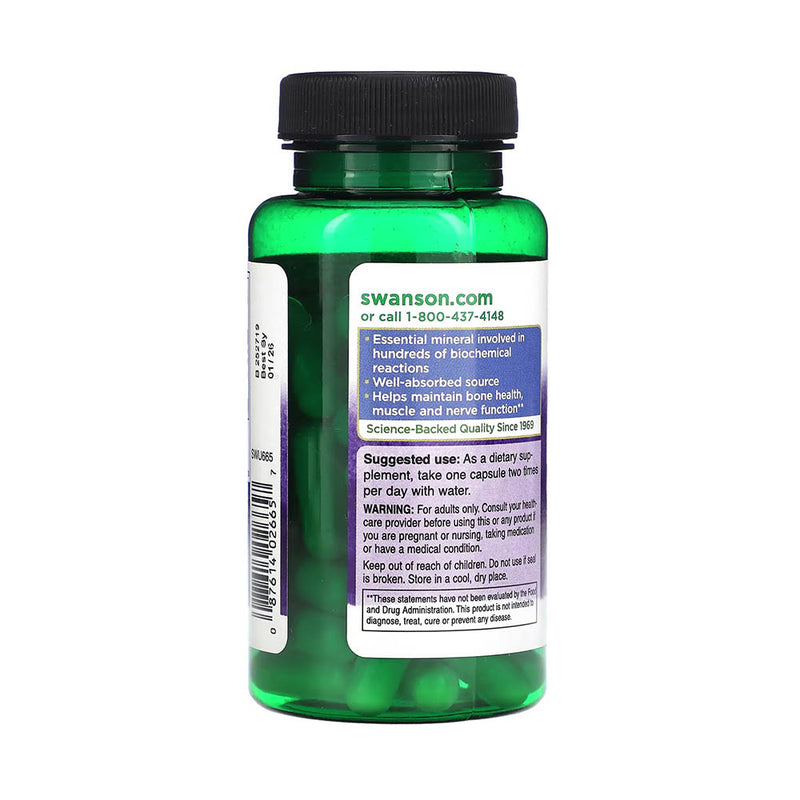 Încărcați imaginea în vizualizatorul Galerie, Magnesium Orotate, 654 mg, Swanson, 60 capsule SWU665

