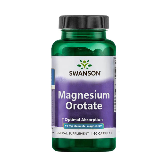 Magnesium Orotate, 654 mg, Swanson, 60 capsule SWU665