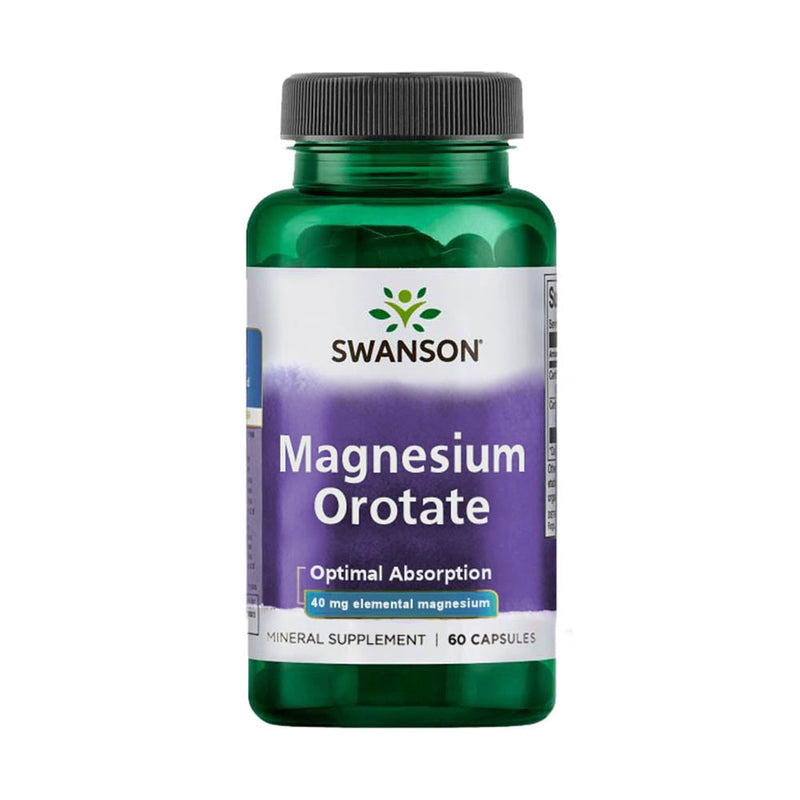 Încărcați imaginea în vizualizatorul Galerie, Magnesium Orotate, 654 mg, Swanson, 60 capsule SWU665
