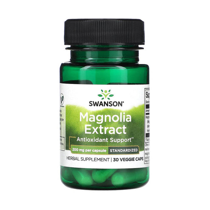 Magnolia Extract, 200 mg, Swanson, 30 capsule SWH225