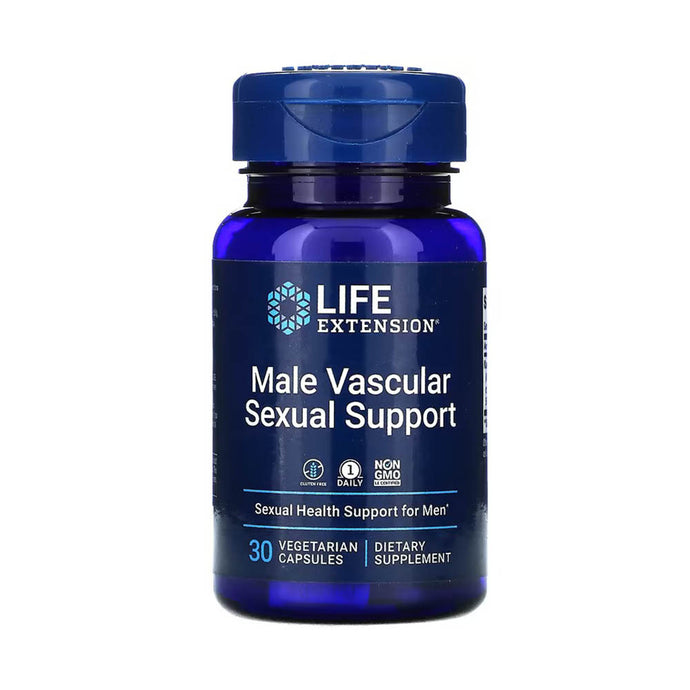 Male Vascular Sexual Support, Life Extension, 30 capsule