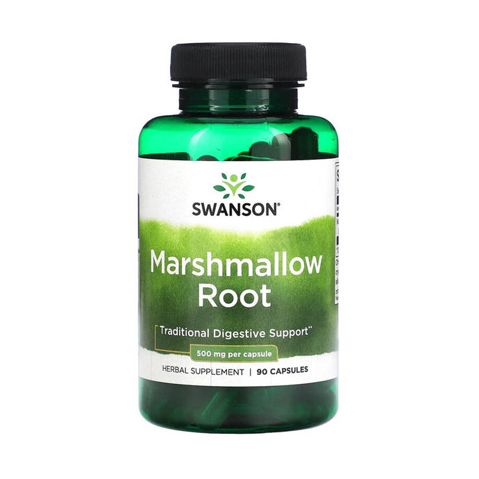 Marshmallow Root, (Nalbă Mare), 500 mg, Swanson, 90 capsule SW1108