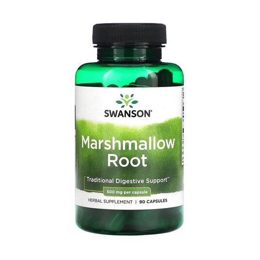 Marshmallow Root, (Nalbă Mare), 500 mg, Swanson, 90 capsule SW1108
