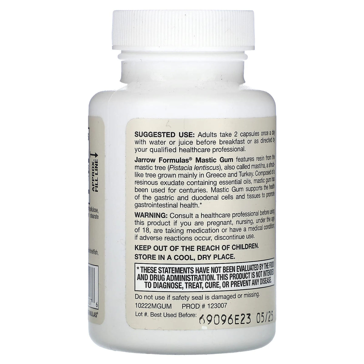 Mastic Gum (Guma de Mastic), Jarrow Formulas, 60 capsule