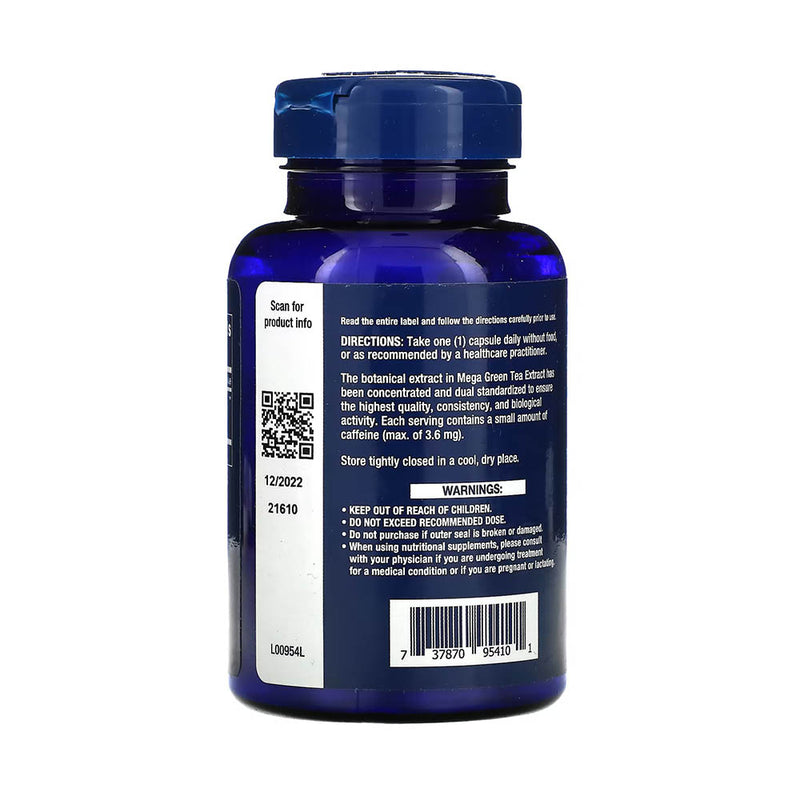 Încărcați imaginea în vizualizatorul Galerie, Mega Green Tea Extract EGCG, 725 mg, Life Extension, 100 capsule

