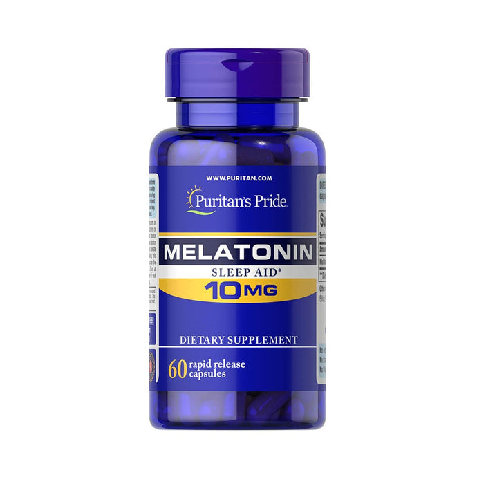 Melatonin, 10 mg, Puritans Pride, 60 capsule