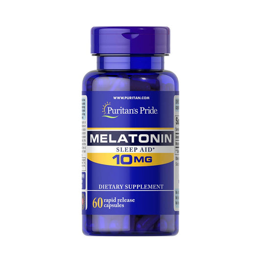 Melatonin, 10 mg, Puritans Pride, 60 capsule