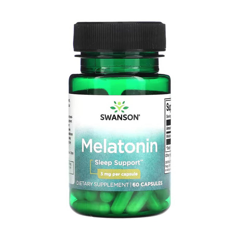 Încărcați imaginea în vizualizatorul Galerie, Melatonin (Melatonina), 1 mg, Swanson, 120 capsule SW542
