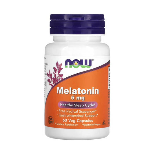 Melatonin (Melatonina) 3 mg, Now Foods, 60 capsule