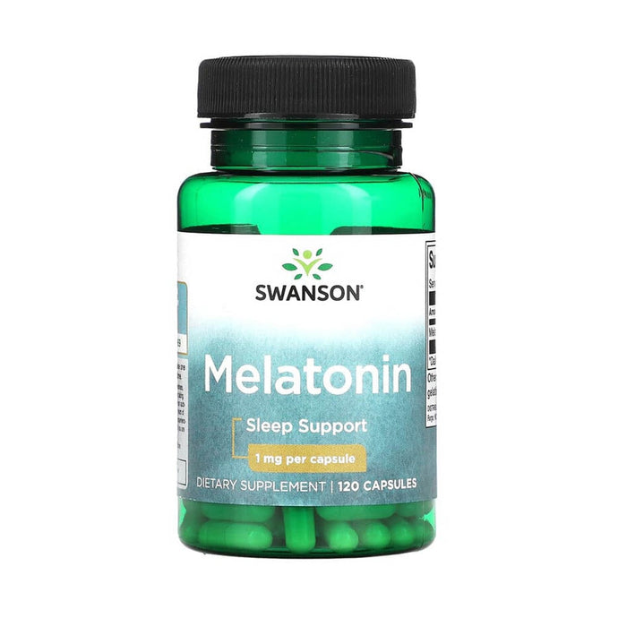 Melatonin (Melatonina), 1 mg, Swanson, 120 capsule SW542