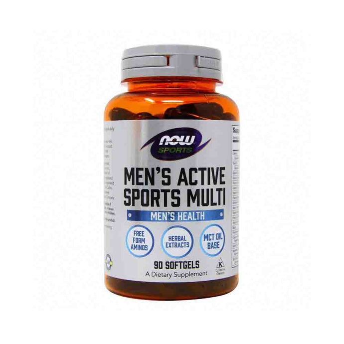 Men's Active Sports Multi Vitamin, Now Foods, 90 softgels
