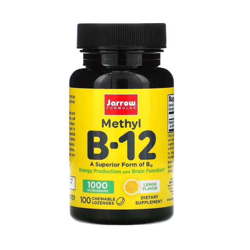 Încărcați imaginea în vizualizatorul Galerie, Methyl B-12 (Methylcobalamin), 500 mcg, Jarrow Formulas, 100 drajeuri
