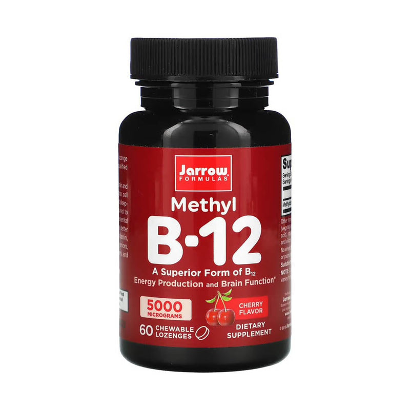 Încărcați imaginea în vizualizatorul Galerie, Methyl B-12 (Methylcobalamin), 500 mcg, Jarrow Formulas, 100 drajeuri
