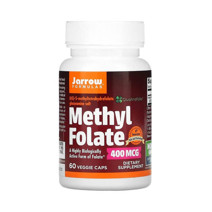 Methyl Folate (5-MTHF), 400 mcg, Jarrow Formulas, 60 capsule