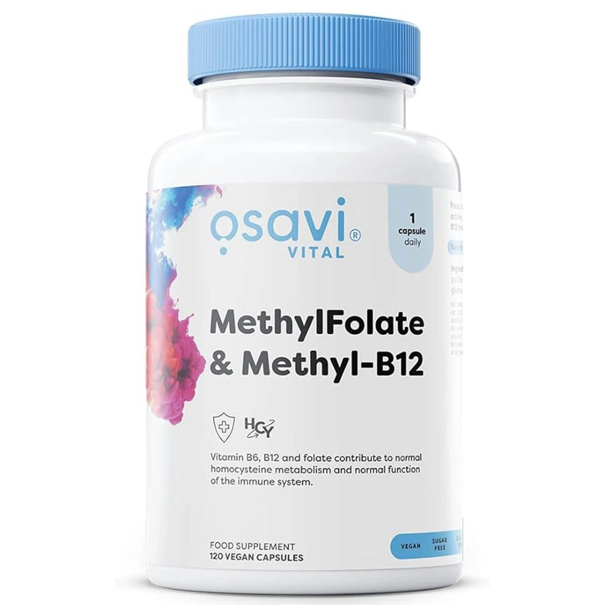 Methyl Folate & Methyl B12, Osavi, 120 capsule